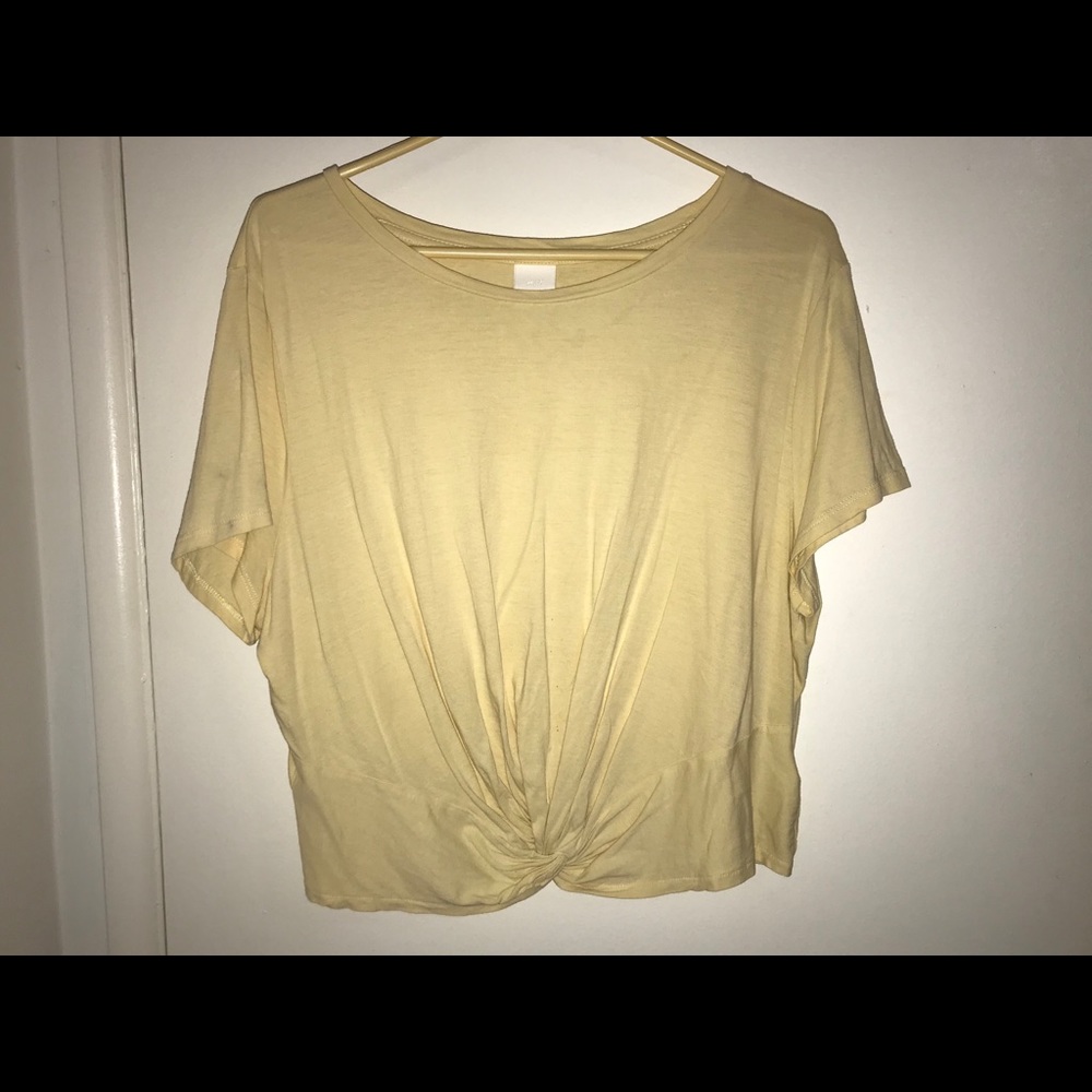 Yellow blouse